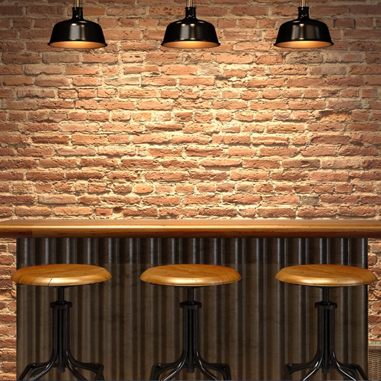 see your LED neon sign on a pub/bar background @ne.onlight